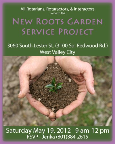 New Roots Garden Service Project
